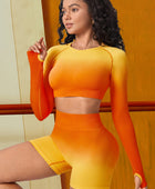 Gradient Sports Top and Shorts Set - Body By J'ne