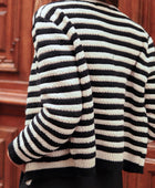 Striped Button Down Cardigan - Body By J'ne