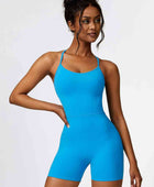 Halter Neck Sports Romper - Body By J'ne