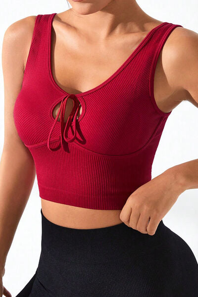 Cutout Wide Strap Active Tank - Body By J'ne