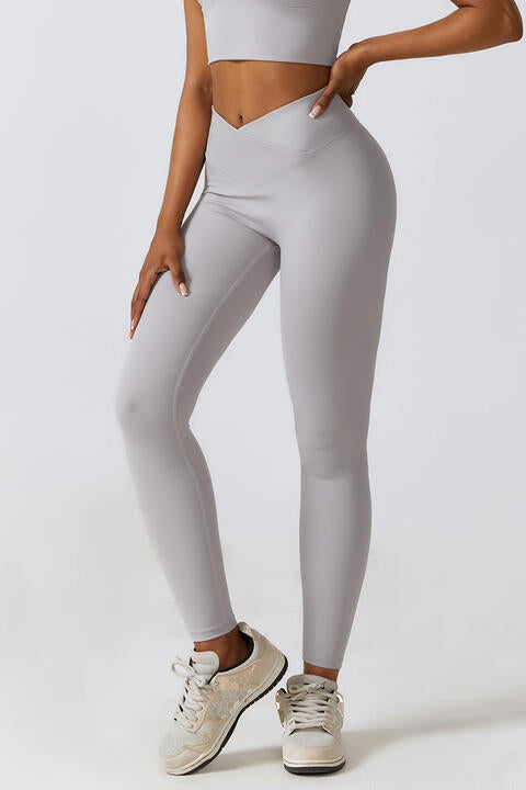 V-Waistband Sports Leggings - Body By J'ne