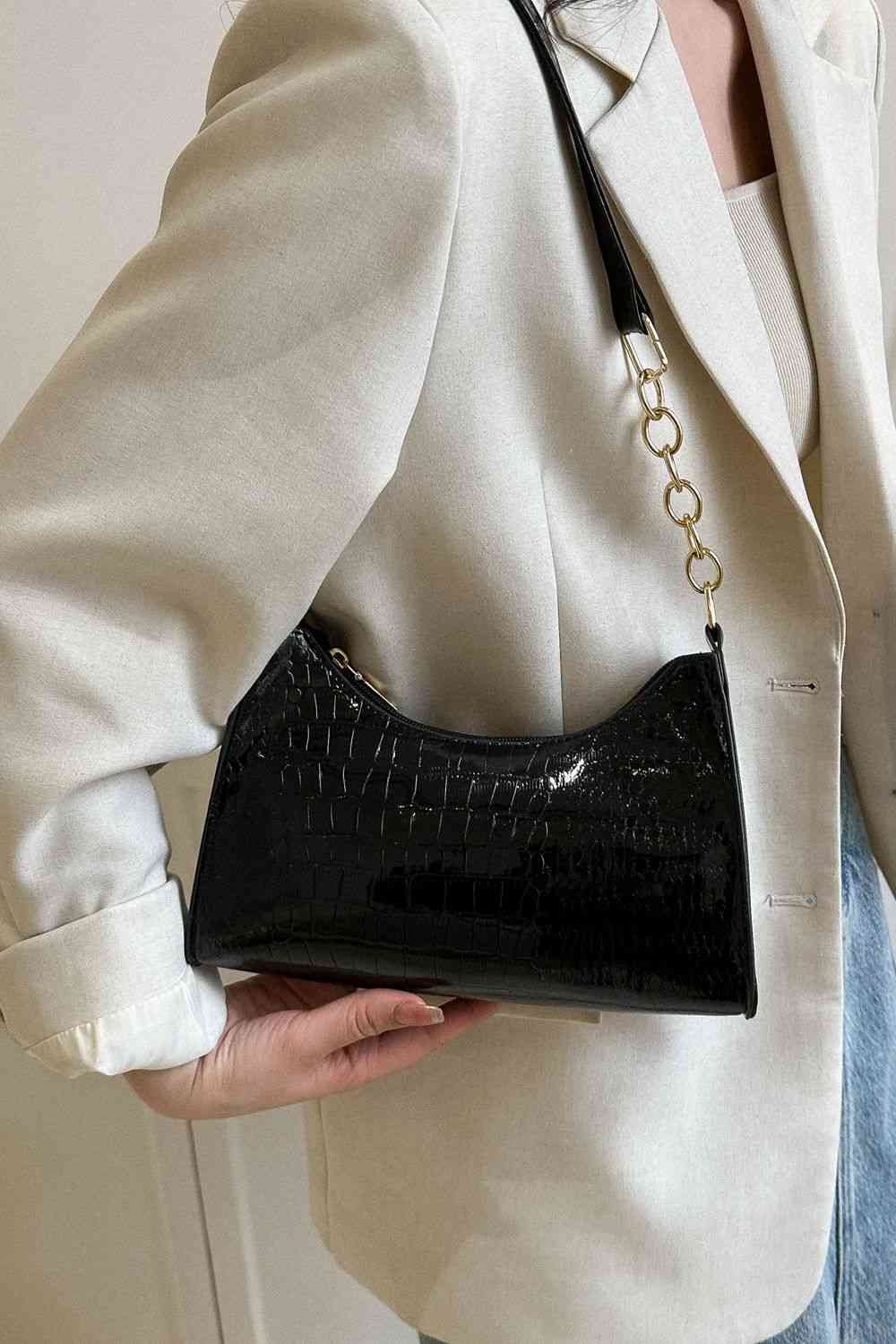 PU Leather Shoulder Bag - Body By J'ne