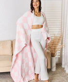 Cuddley Checkered Decorative Throw Blanket - Body By J'ne