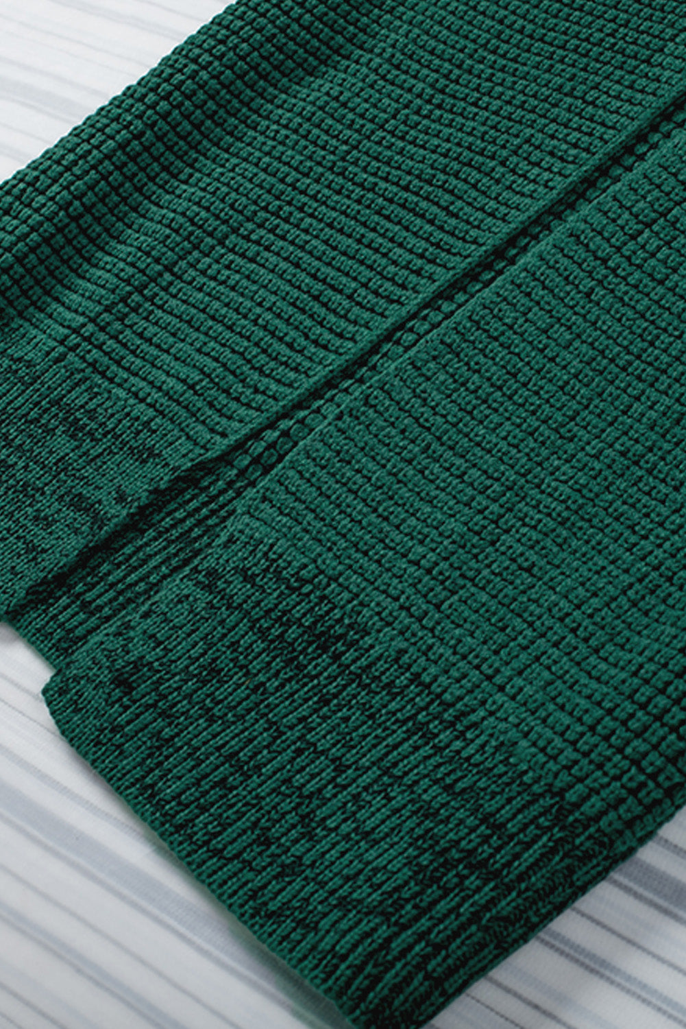 Heathered Open Front Longline Cardigan - Body By J'ne