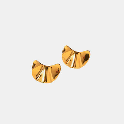 Irregular 18K Gold-Plated Earrings - Body By J'ne
