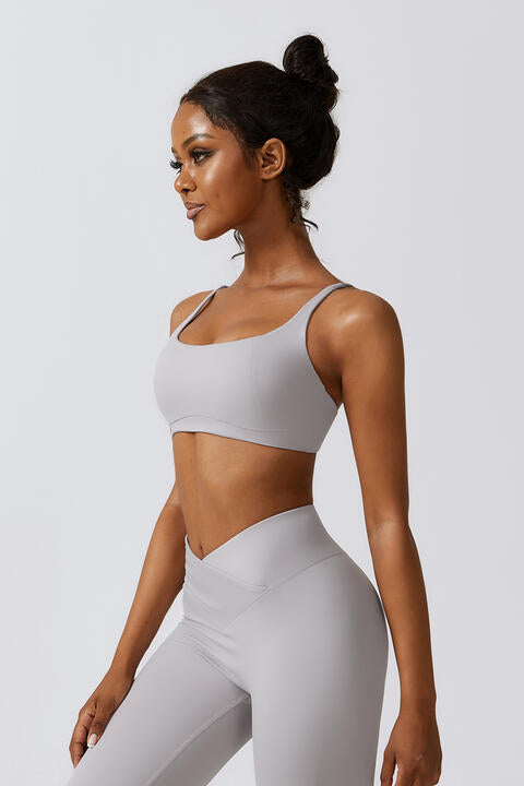 Spaghetti Strap Sports Bra - Body By J'ne