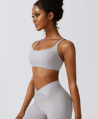 Spaghetti Strap Sports Bra - Body By J'ne