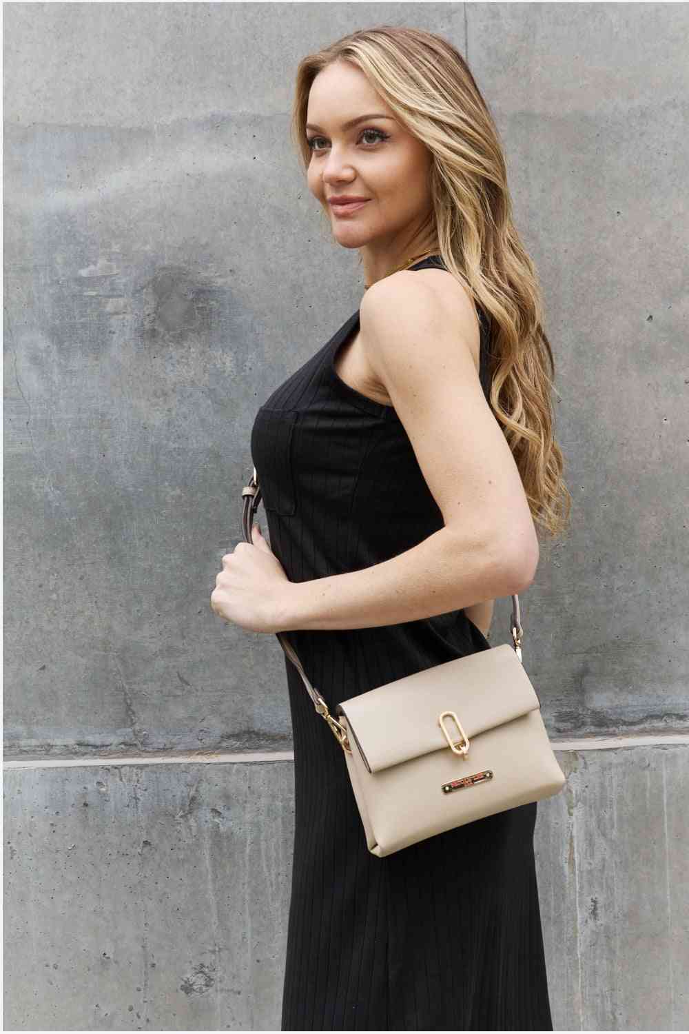 Nicole Lee USA Liv Vegan Leather Crossbody Bag - Body By J'ne