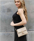 Nicole Lee USA Liv Vegan Leather Crossbody Bag - Body By J'ne