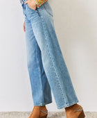 High Waist Wide Leg Jeans - Body By J'ne