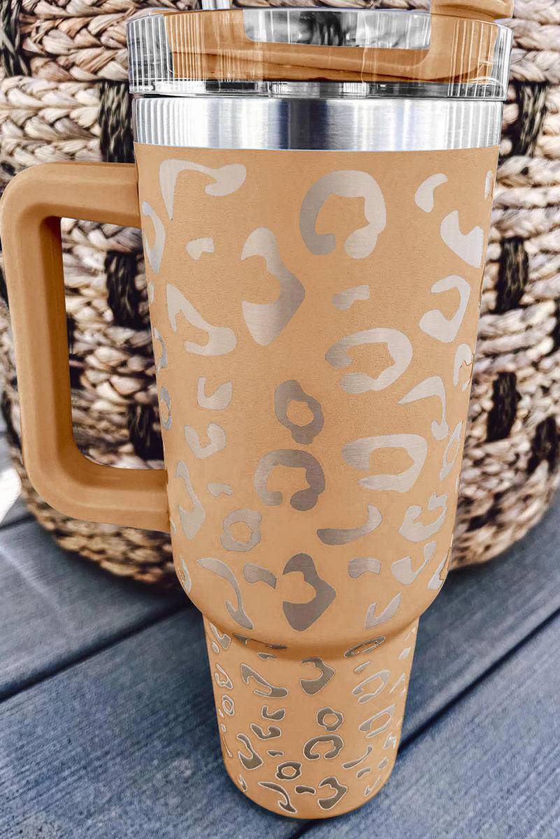 40Oz Leopard Spotted 304 Stainless Double Insulated Tumbler - Body By J'ne