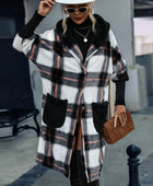 Plaid Button Down Hooded Jacket - Body By J'ne