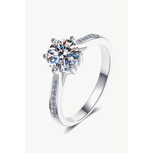 925 Sterling Silver Moissanite Ring - Body By J'ne