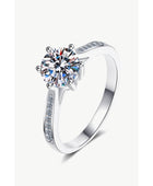 925 Sterling Silver Moissanite Ring - Body By J'ne