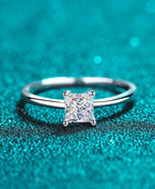 925 Sterling Silver Moissanite Solitaire Ring - Body By J'ne