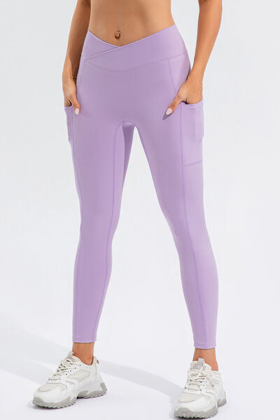 High Waist Active Leggings with Pockets - Body By J'ne