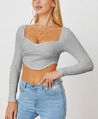 Ribbed Long Sleeve T-Shirt - Body By J'ne