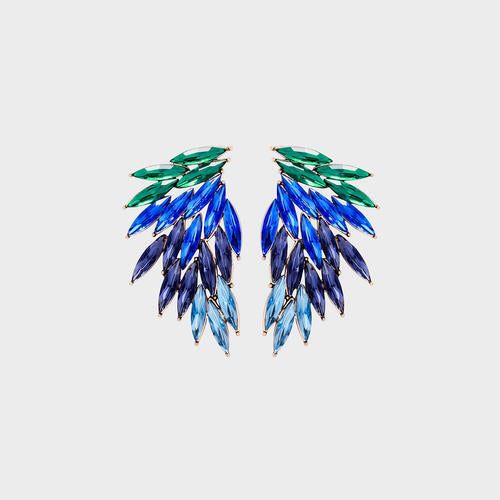Alloy Acrylic Wing Earrings - Body By J'ne