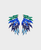 Alloy Acrylic Wing Earrings - Body By J'ne