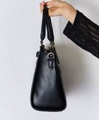 David Jones Texture PU Leather Handbag - Body By J'ne