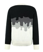 Color Block Dropped Shoulder Sweater - Body By J'ne