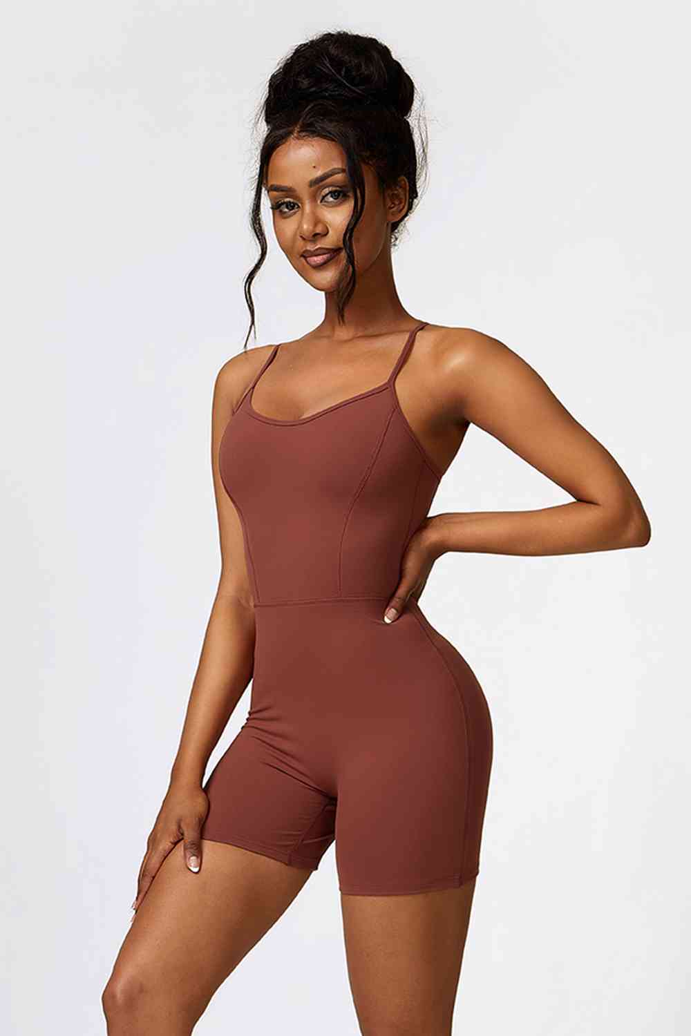 Halter Neck Sports Romper - Body By J'ne