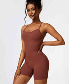 Halter Neck Sports Romper - Body By J'ne