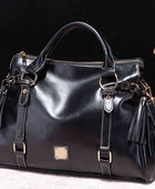 PU Leather Handbag with Tassels - Body By J'ne