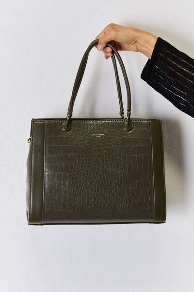 David Jones Texture PU Leather Handbag - Body By J'ne