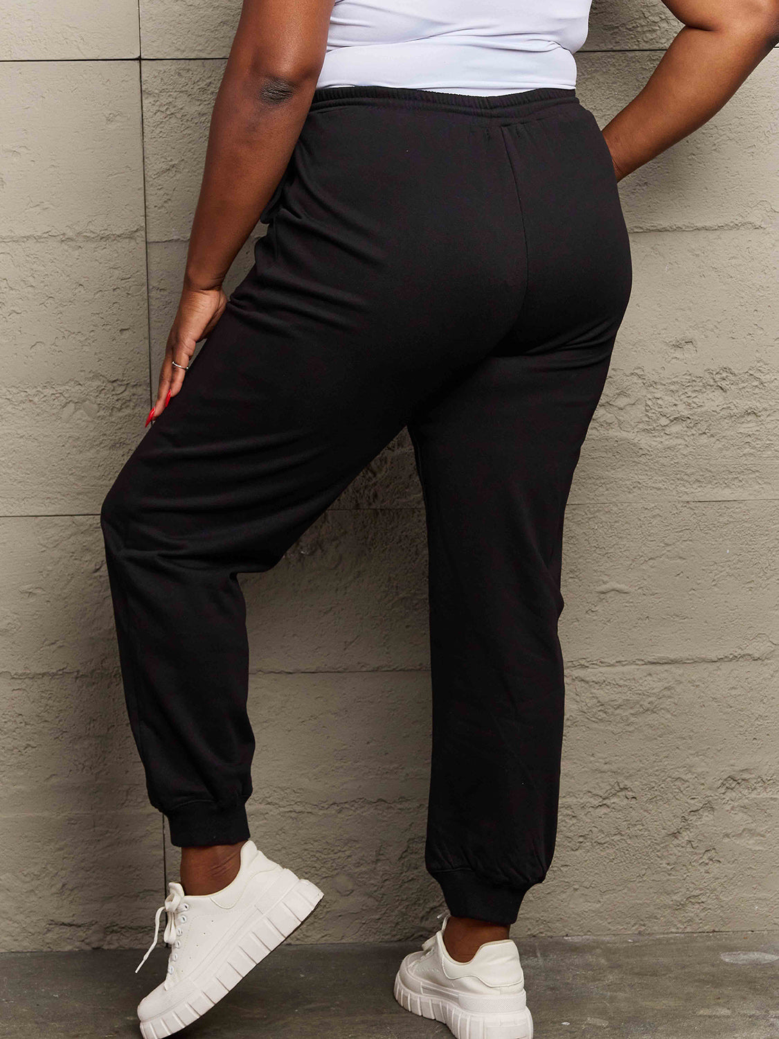 Mala Full Size Drawstring Sweatpants - Body By J'ne