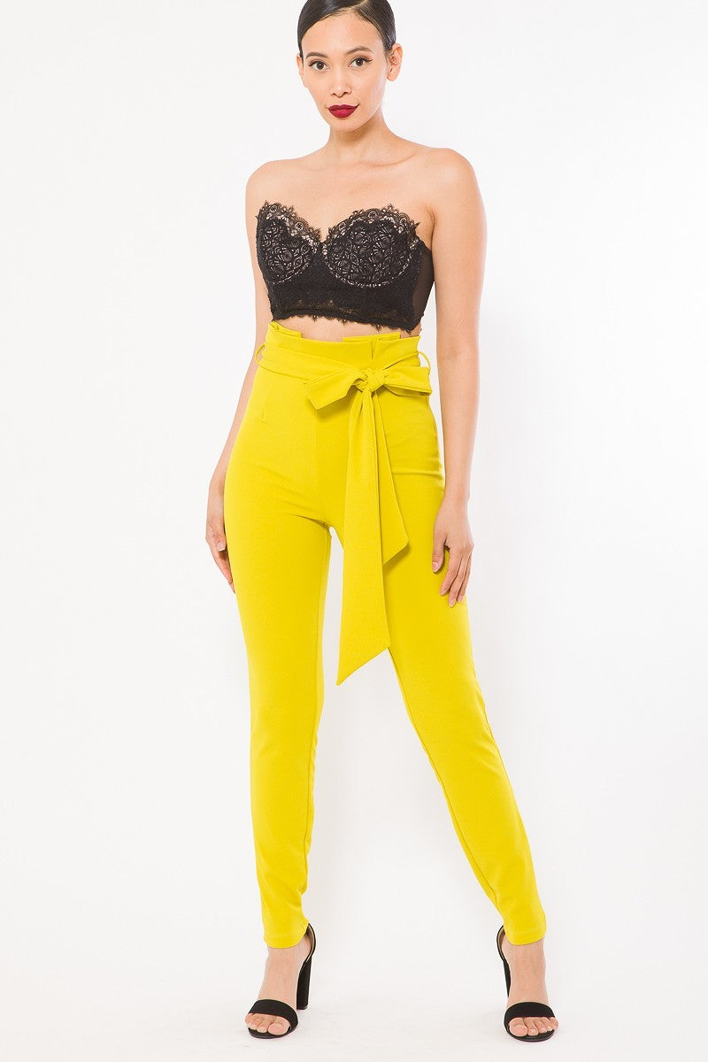 High Waist Fashion Skinny Pants - Body By J'ne