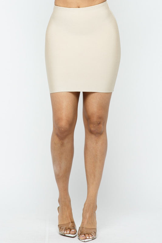 Bandage Mini Skirt - Body By J'ne