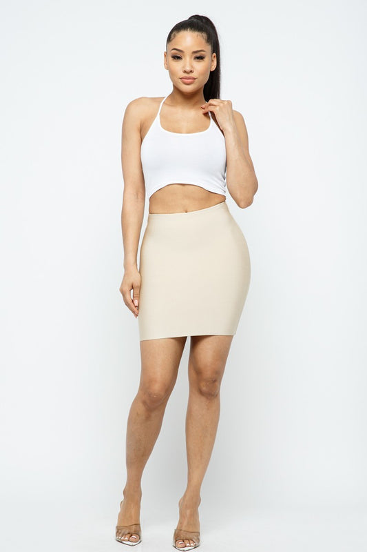 Bandage Mini Skirt - Body By J'ne