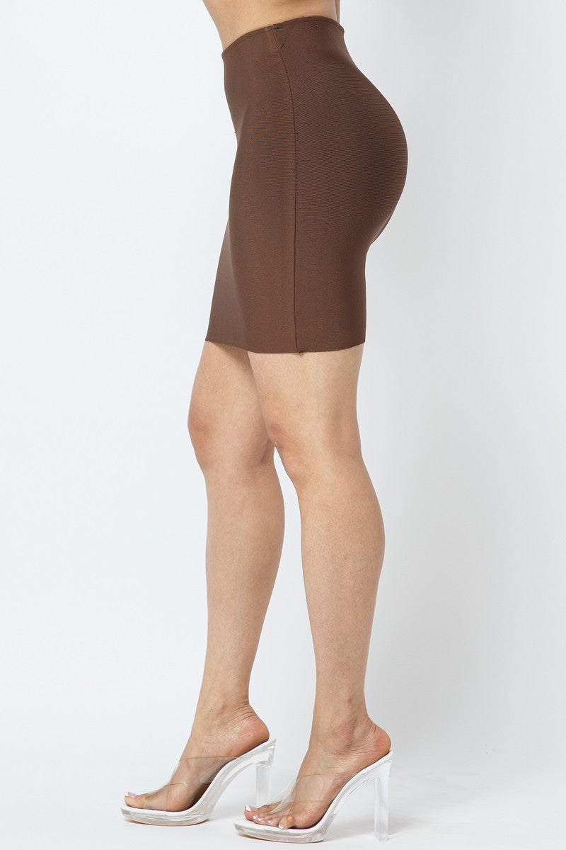 Bandage Mini Skirt - Body By J'ne