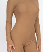 Ribbed Knit Romper - Body By J'ne