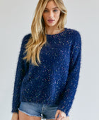 Cute Multi Color Polak Dot Sweater - Body By J'ne