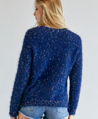 Cute Multi Color Polak Dot Sweater - Body By J'ne