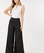 High Waist Wide Leg Flare Pants - Body By J'ne