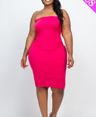 Plus Tube Bodycon Dress - Body By J'ne