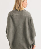 Batwing Sleeve Open Front Cardigan - Body By J'ne