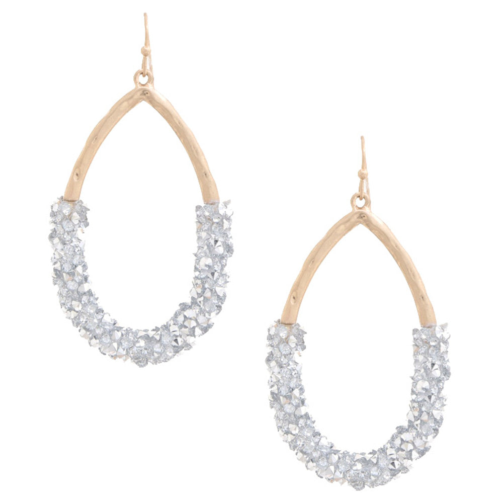 Beaded Teardrop Dangle Earring - Body By J'ne
