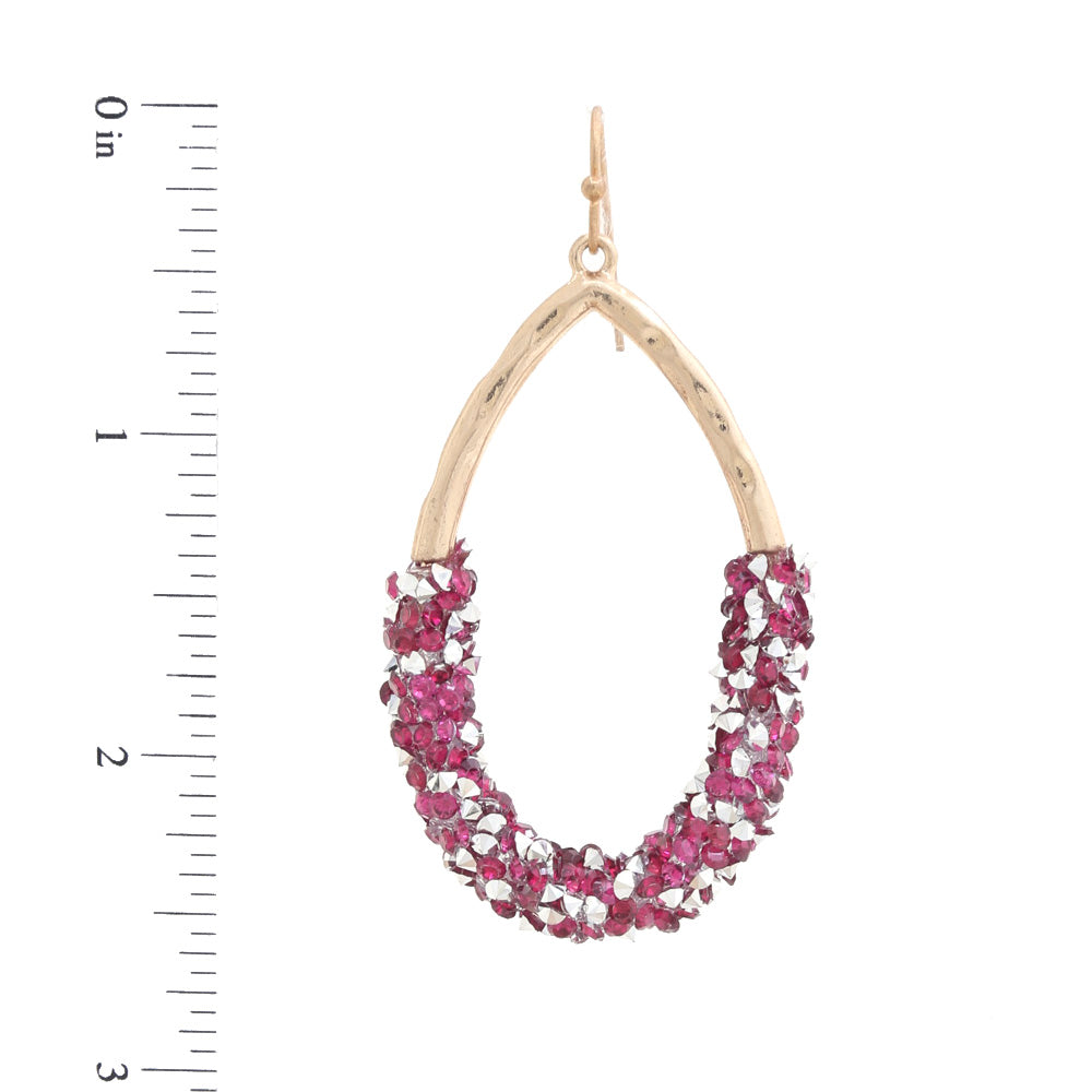 Beaded Teardrop Dangle Earring - Body By J'ne