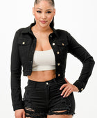 Super Stretchy Cropped Jacket - Body By J'ne