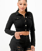 Super Stretchy Cropped Jacket - Body By J'ne