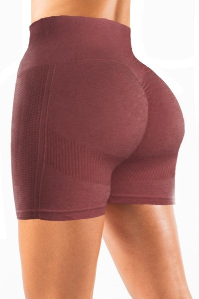 Seamless Scrunch Yoga Shorts - Body By J'ne