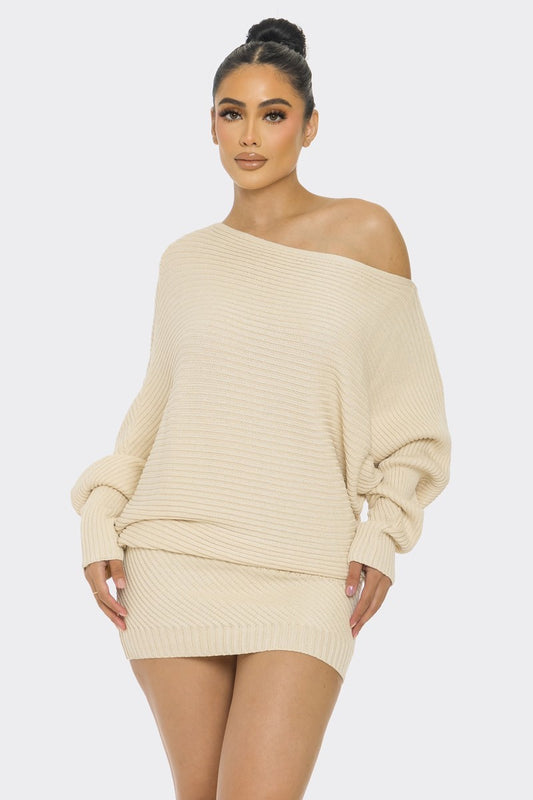 Sweater Mini Dress - Body By J'ne