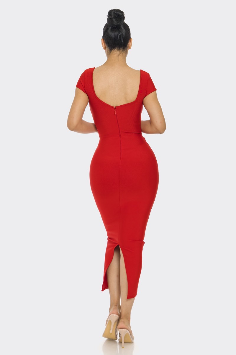 Bandage Midi Dress - Body By J'ne