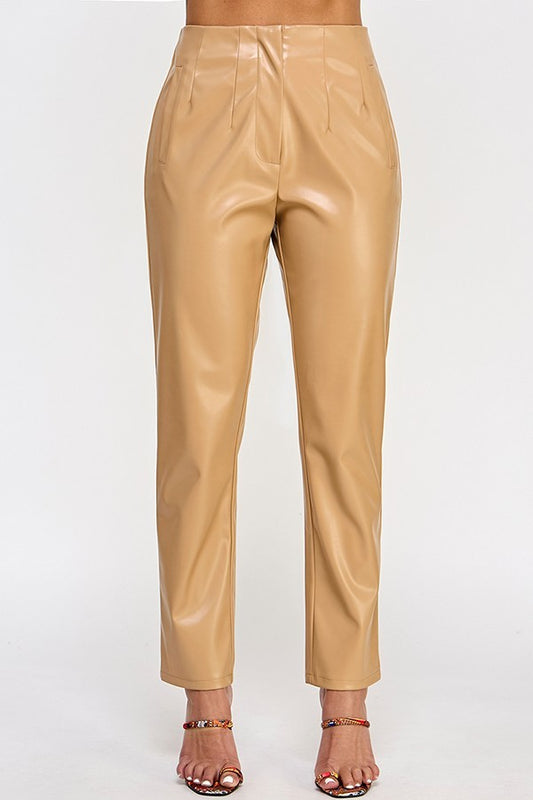 Faux Leather Pants - Body By J'ne