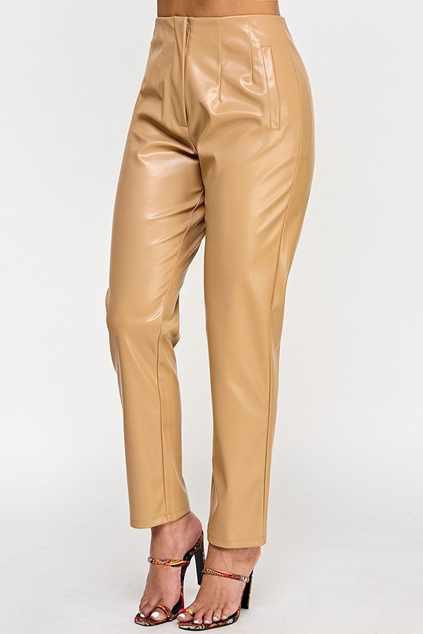 Faux Leather Pants - Body By J'ne