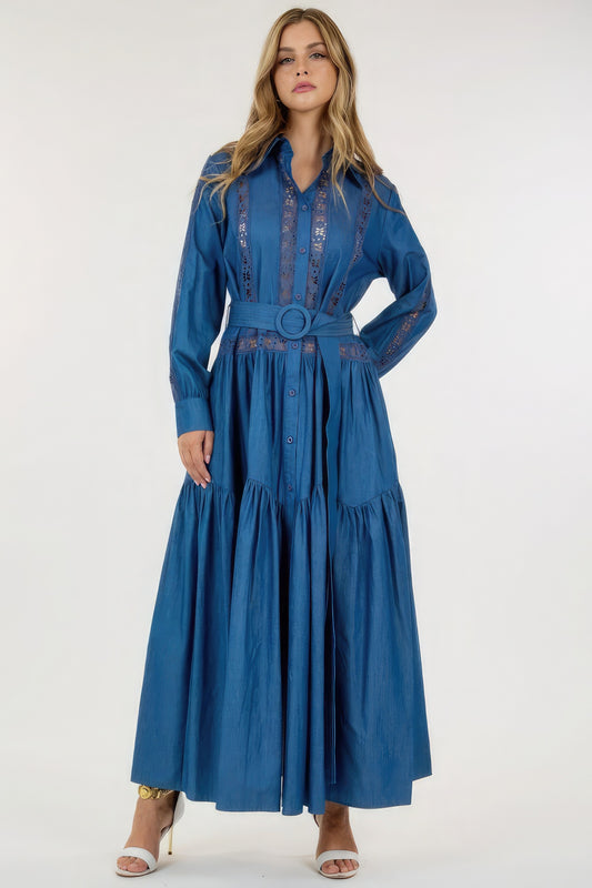 Long Sleeve Maxi Dress - Body By J'ne